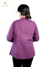 Purple Women's Blazer - Image 3