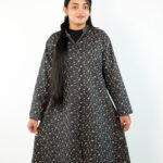 Cotton Fabric women's Long Blazer