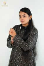 Cotton Fabric women's Long Blazer - Image 2