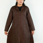 Marshmallow Fabric women's Long Blazer