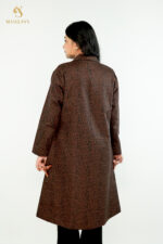 Marshmallow Fabric women's Long Blazer - Image 3